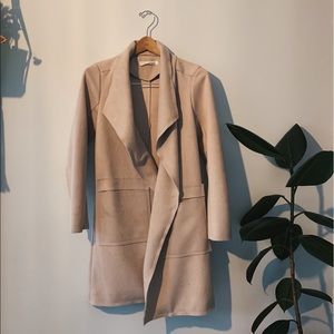 *SOLD* 
Light Pink Suede Jacket